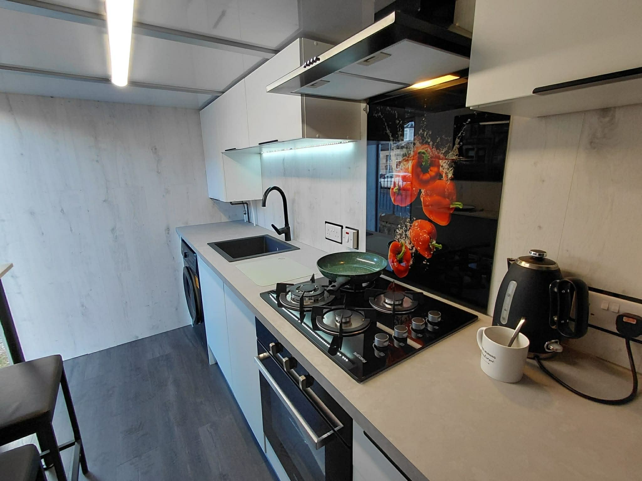 Modern kitchen interior