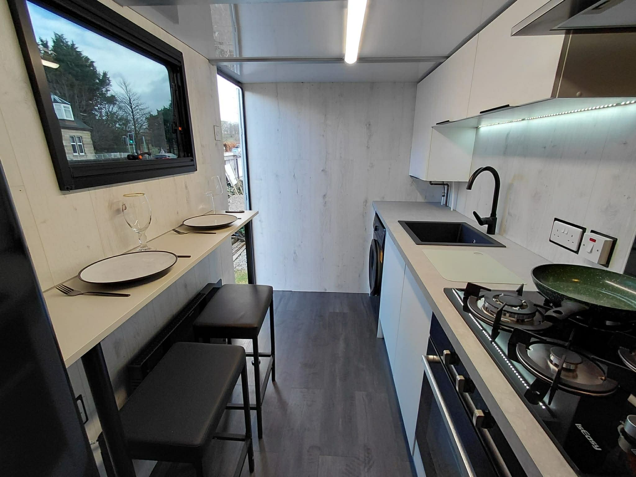 Modern kitchen interior