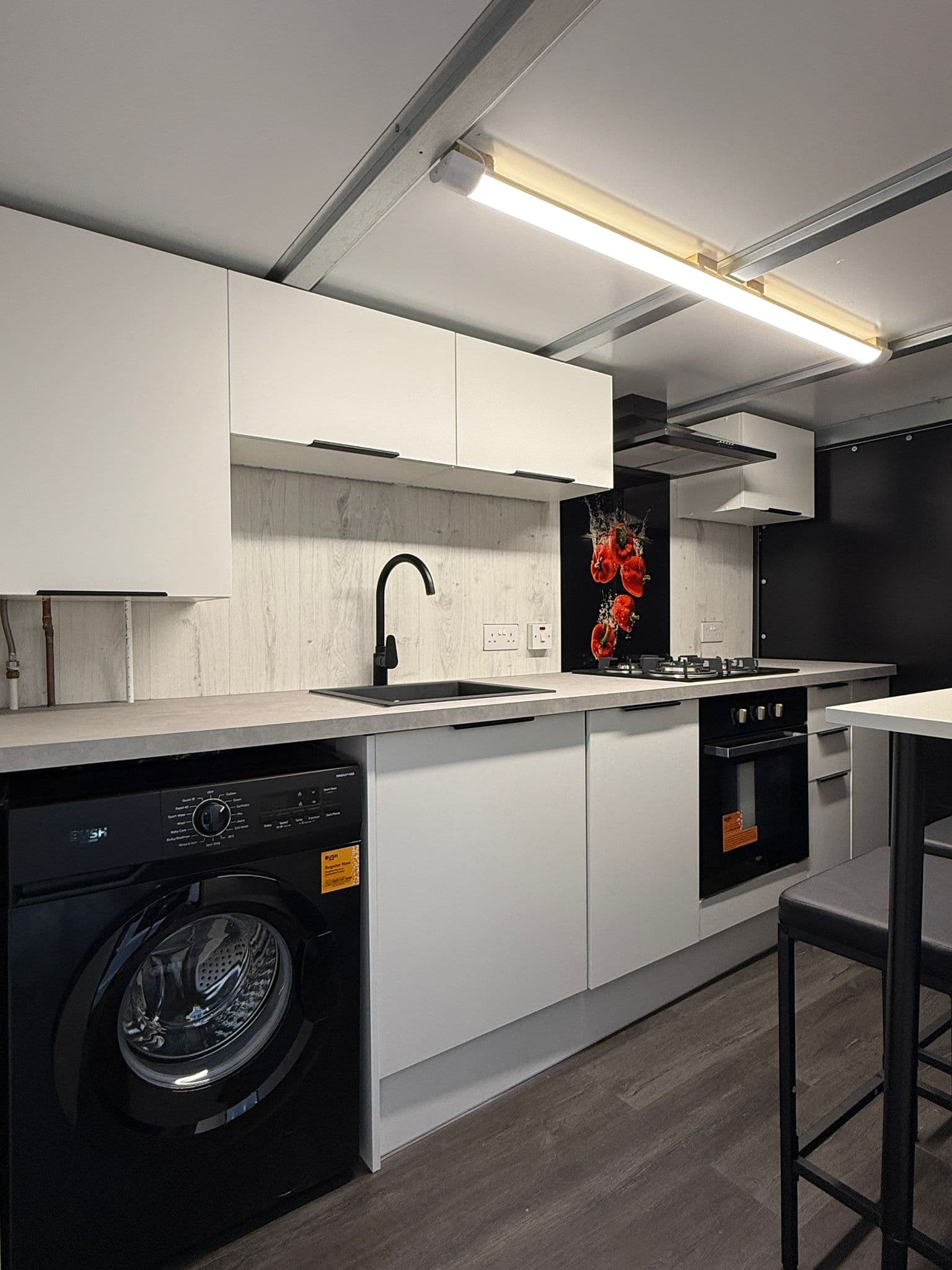 Fully equipped mobile kitchen